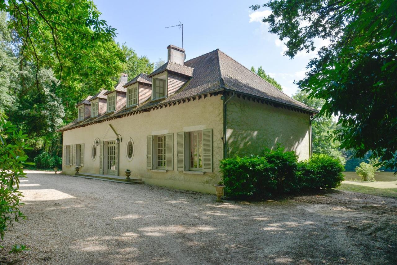 La Genetiere - Grande Maison Avec Etang En Sologne Mery-es-Bois Kültér fotó